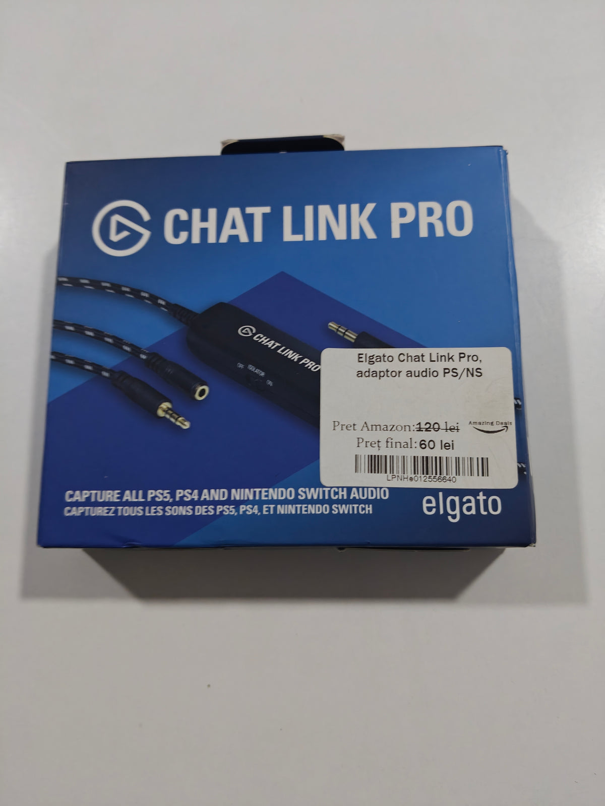 Adaptor Audio PS/NS Elgato Chat Link Pro