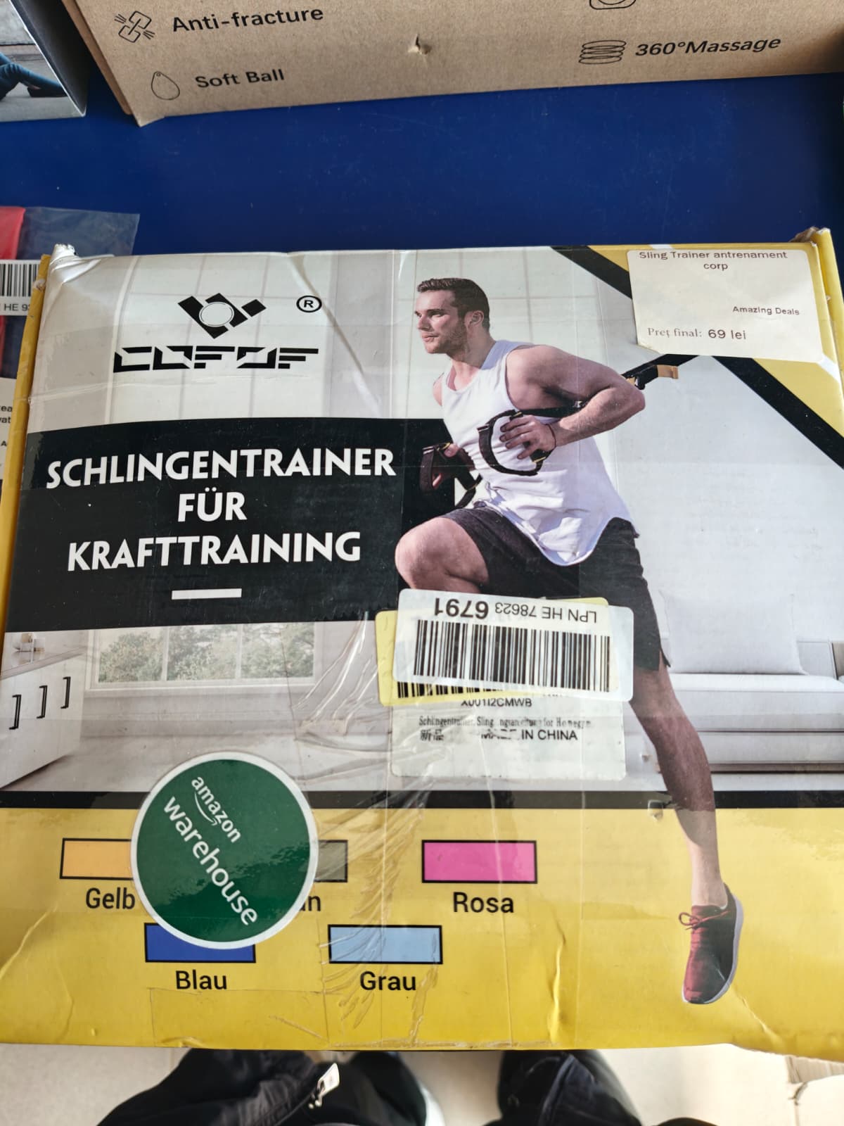 Sling Trainer pentru Antrenament și Mișcare