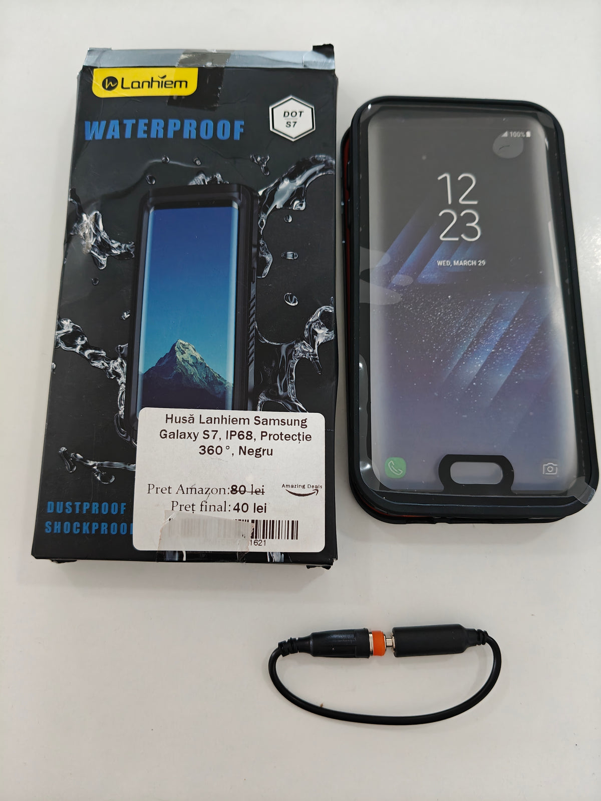 Husa Subacvatica pentru Samsung S7, rezistență la Apă