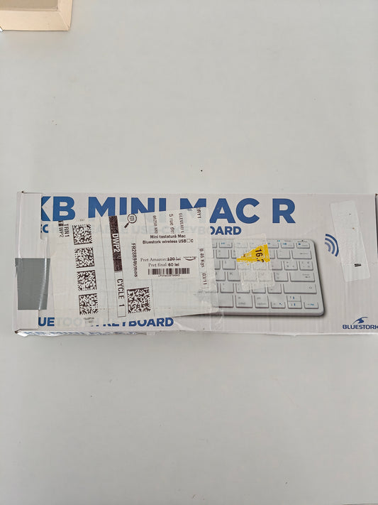 Bluestork - Mini Tastatură Wireless USB-C pentru Mac