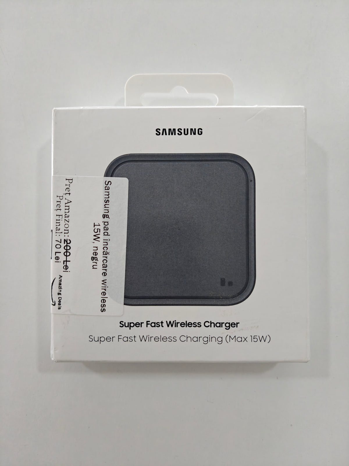 Samsung pad ,încărcare wireless super rapidă, 15W Max