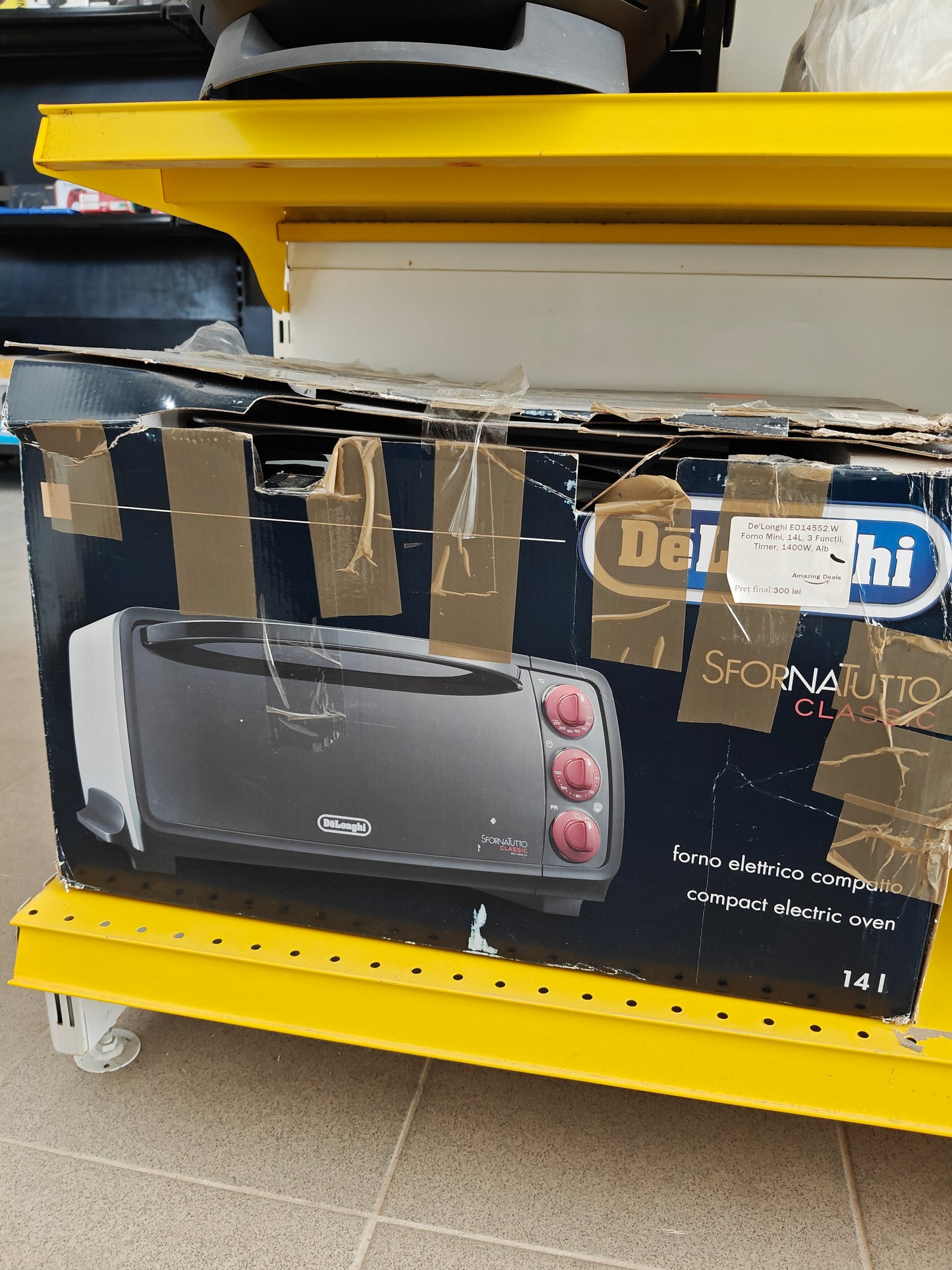 Cuptor Electric De'Longhi EO14552, 14L ,1400W