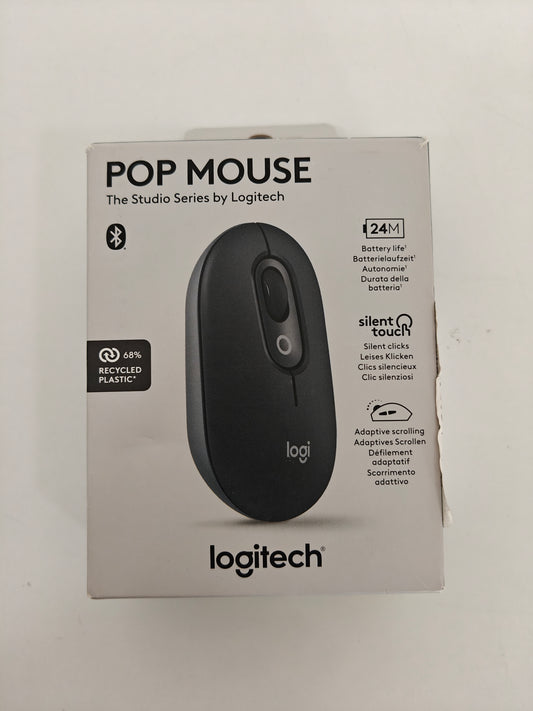 Logitech POP - Mouse Bluetooth, programabil , silențios