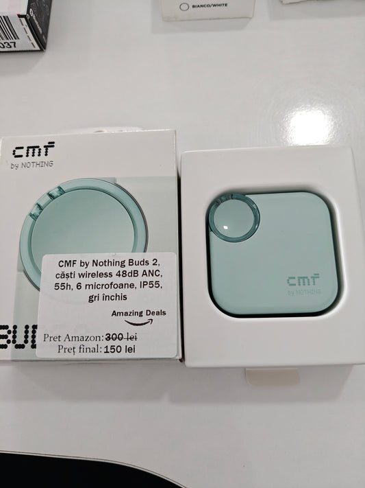 Nothing Buds 2, ANC, 6 Microfoane, IP55