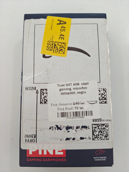 Căști Gaming Trust GXT 409 ,microfon Detașabil