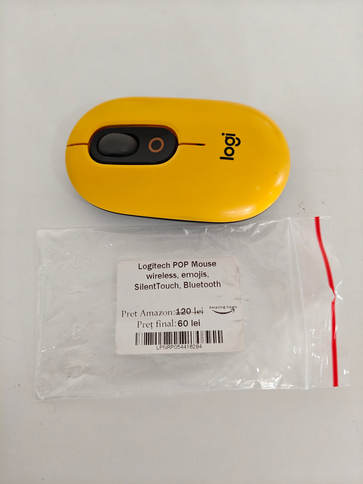 Logitech POP Mouse Wireless , Bluetooth, Silent Touch