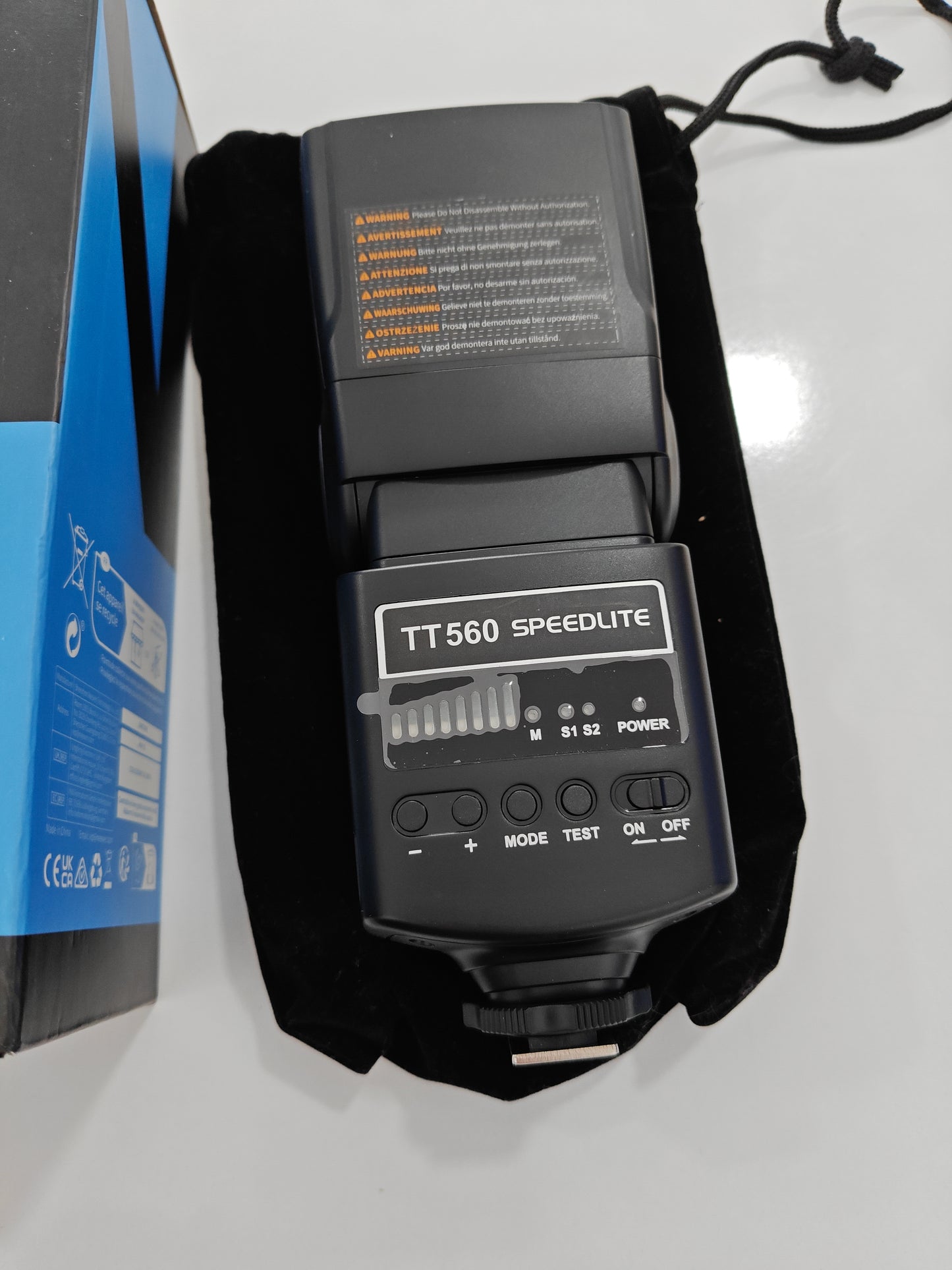 Neewer TT560 Flash - Blitz pentru DSLR/SLR/Canon/Nikon/Sony/etc.