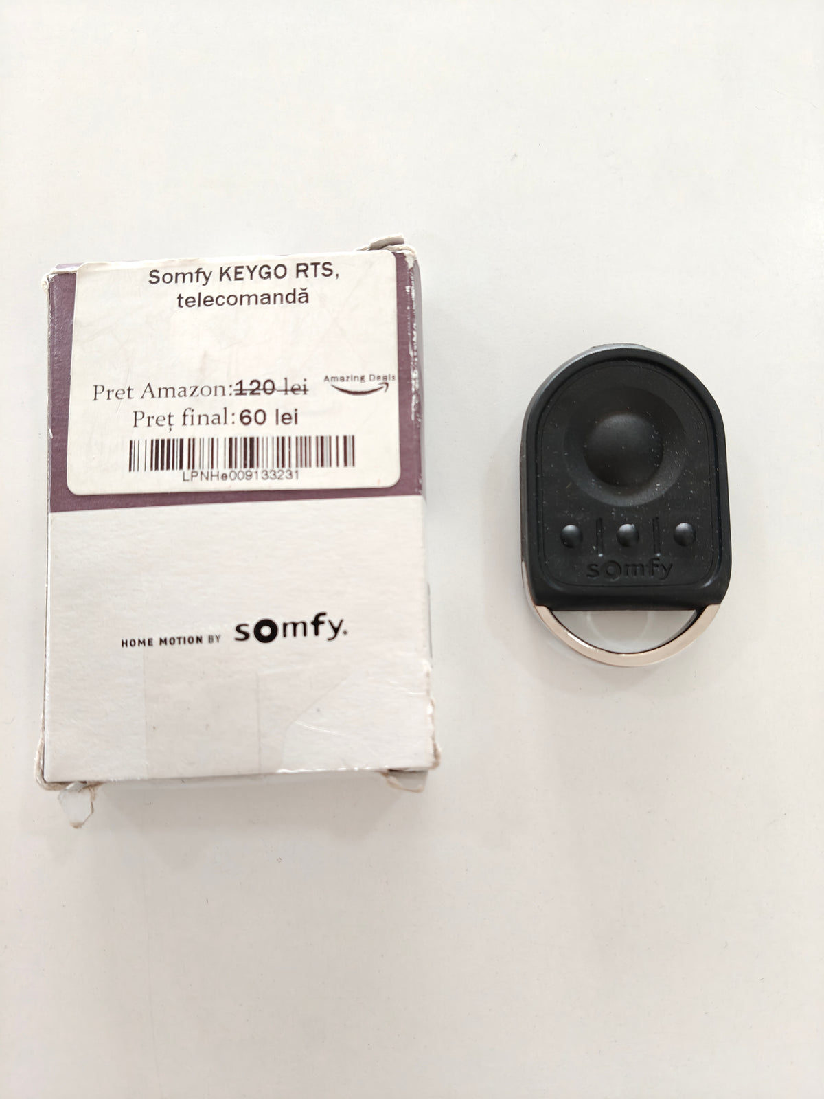 Somfy KEYGO RTS, Telecomandă