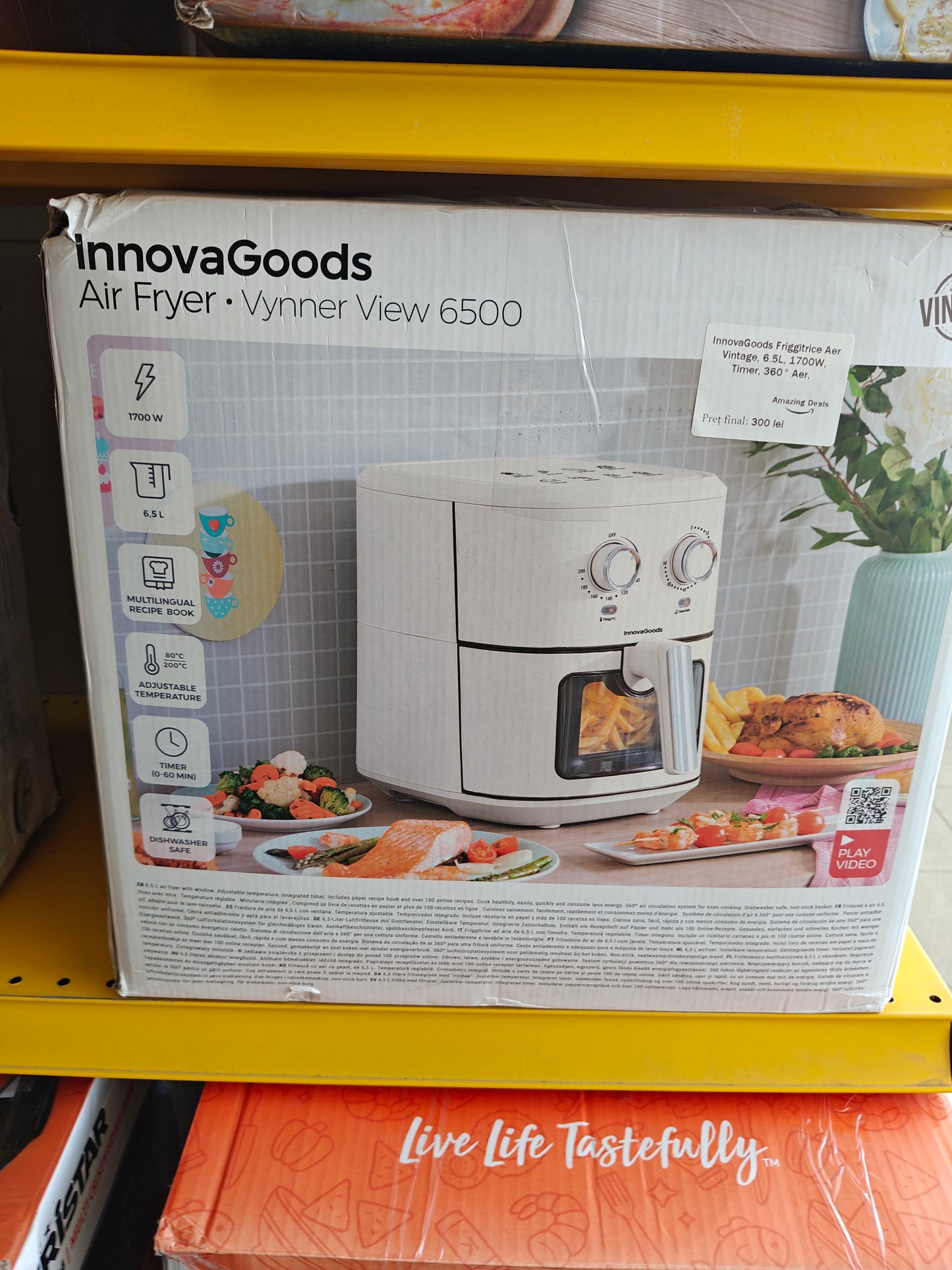 Air Fryer - InnovaGoods 6.5L, 1700W