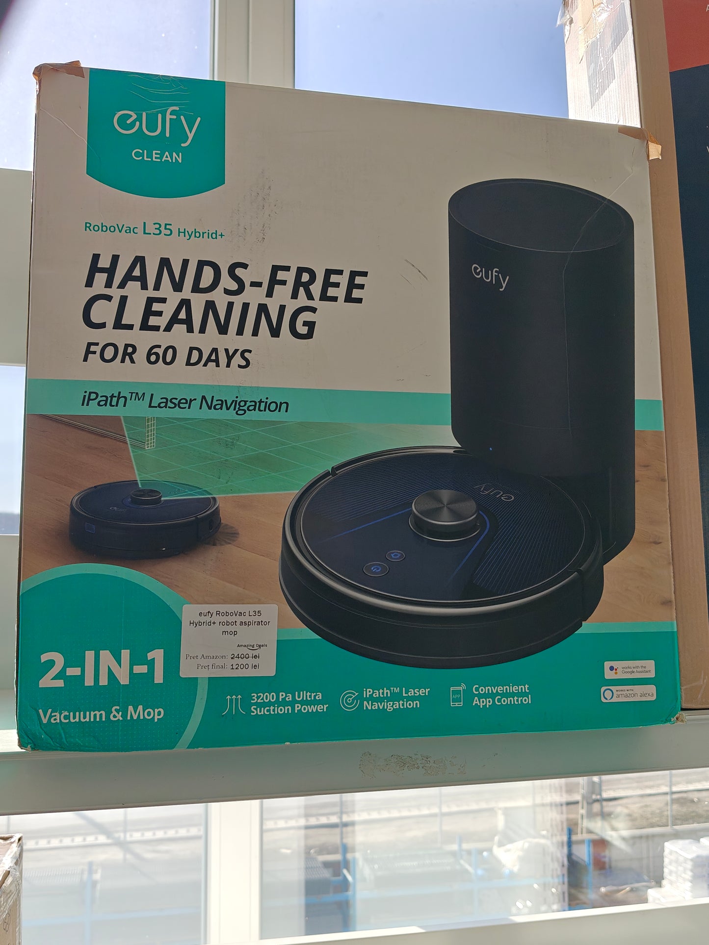 Eufy RobotVac L35 Hybrid+ - Robot aspirator