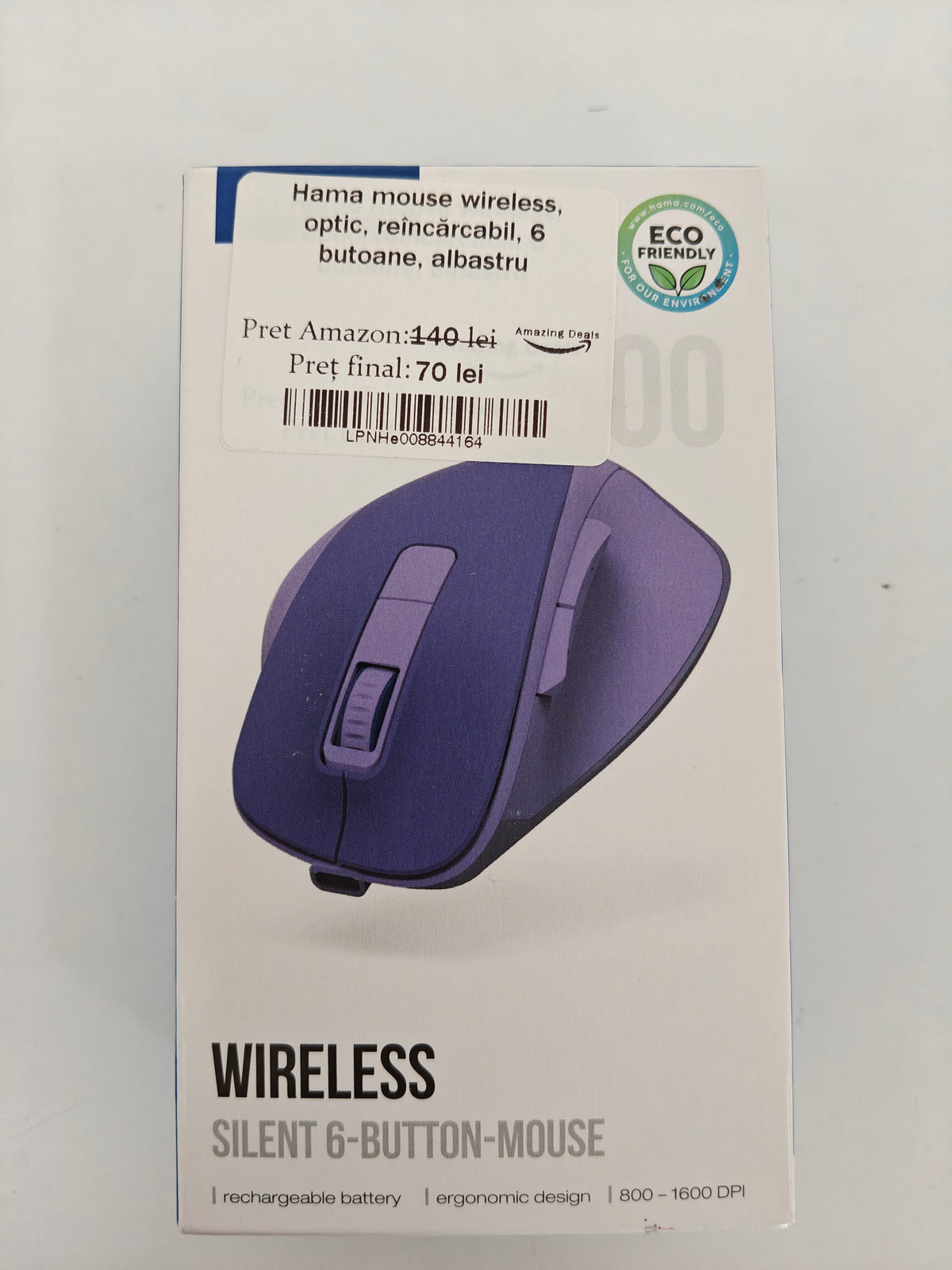 Hama Mouse Wireless ,Optic , reîncărcabil