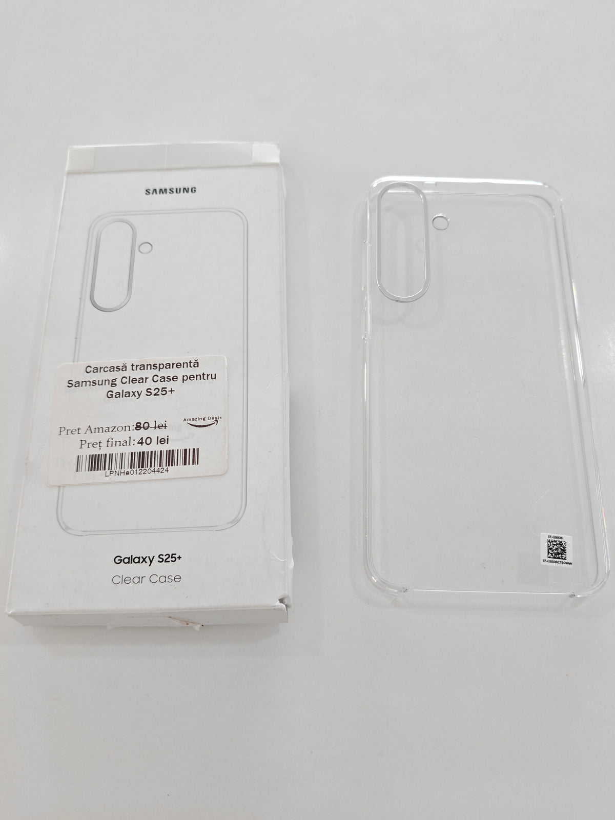 Husa Samsung Clear pentru S25+