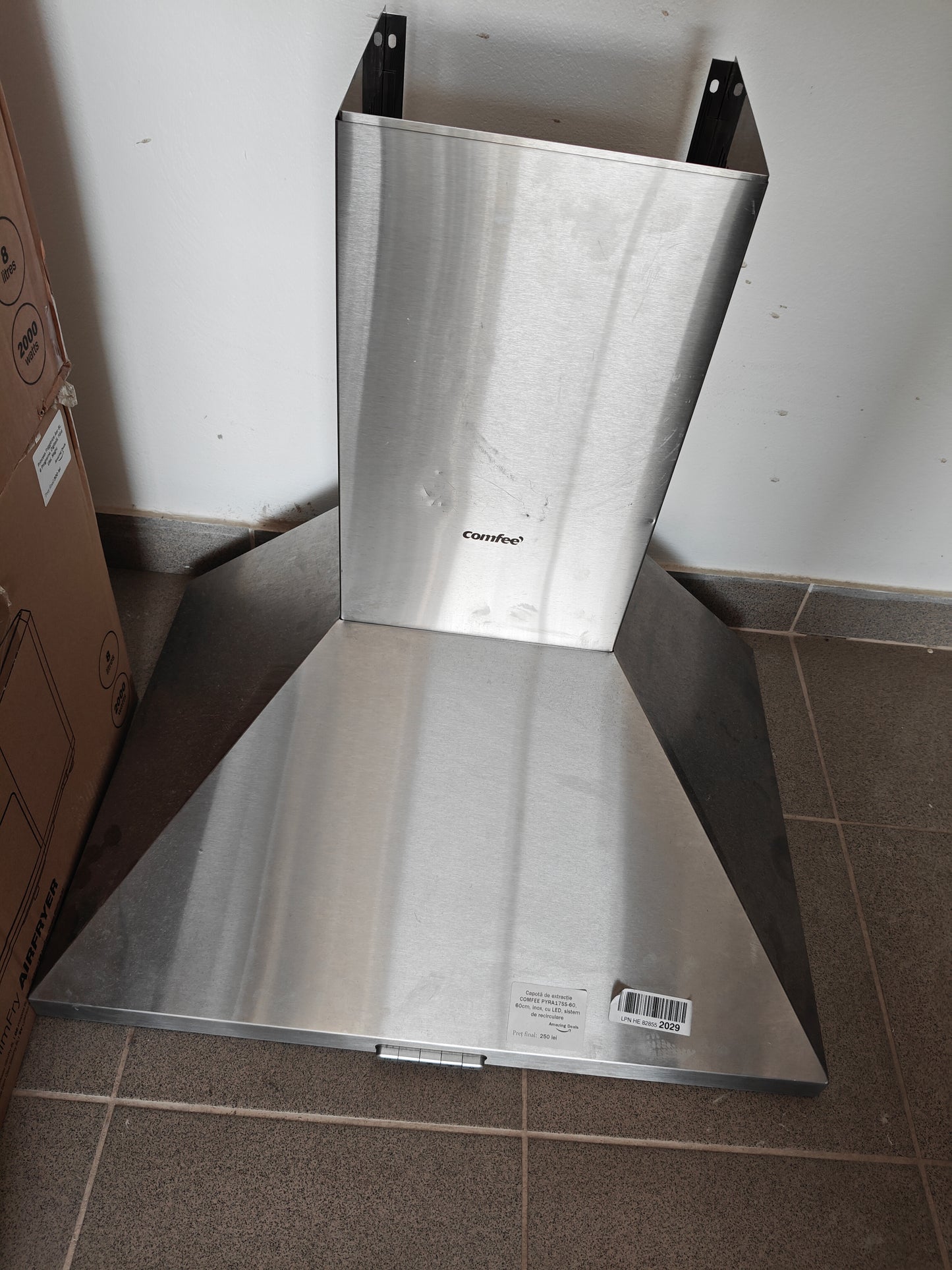 Hotă Electrică Comfee PYRA17SS-60 , 60cm, inox