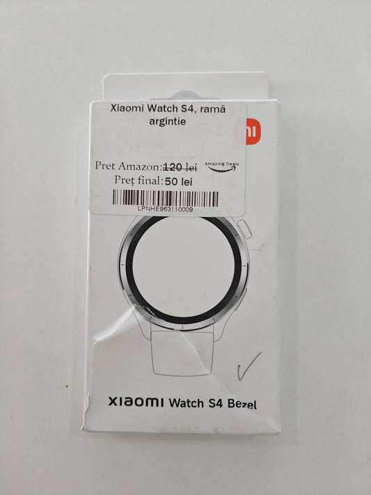 Ramă Argintie pentru Xiaomi Watch S4