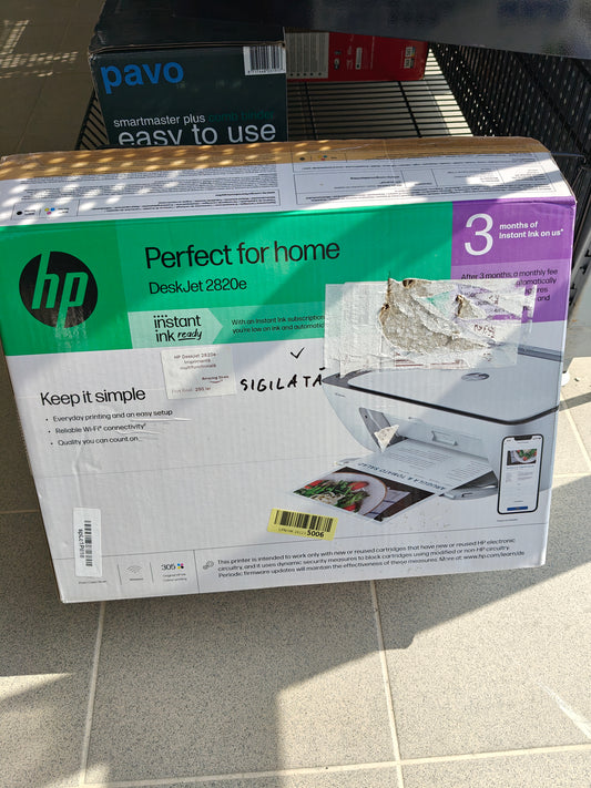 Imprimantă HP DeskJet 2820e, Fără Tuș