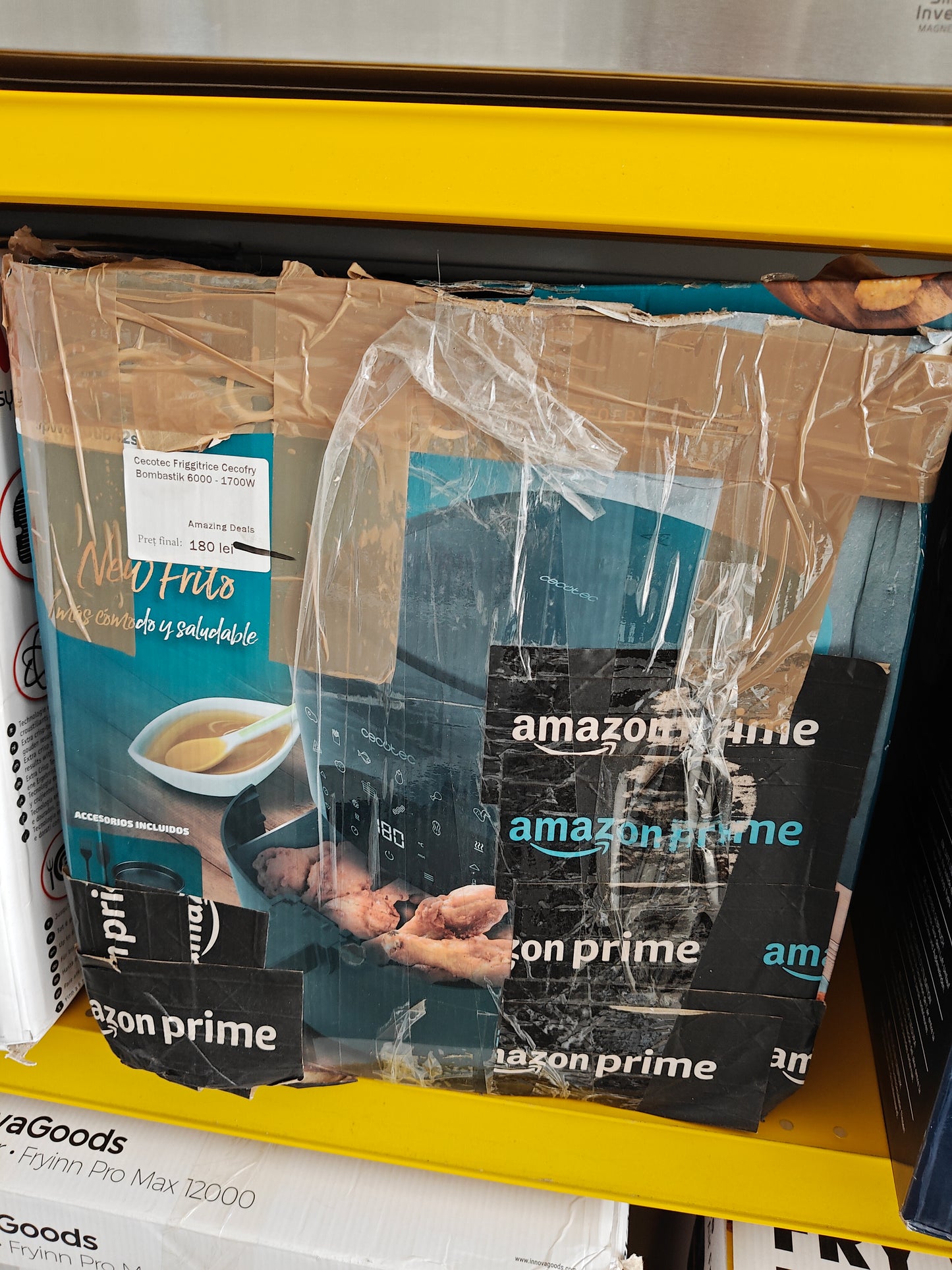 Air Fryer Cecotec Cecofry Bombastik 6000 ,1700W