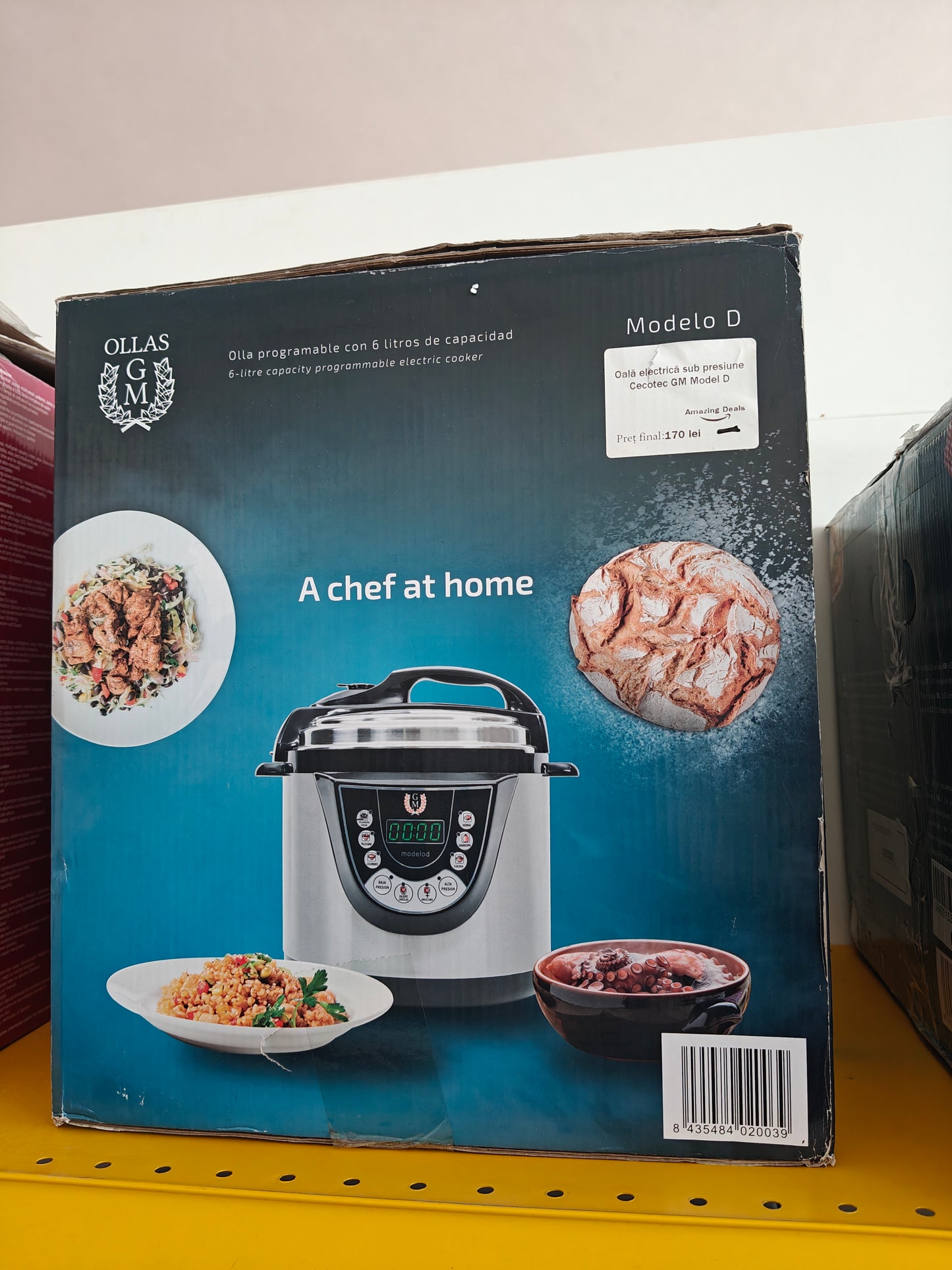 Oală Electrică sub Presiune - Cecotec GM Model D