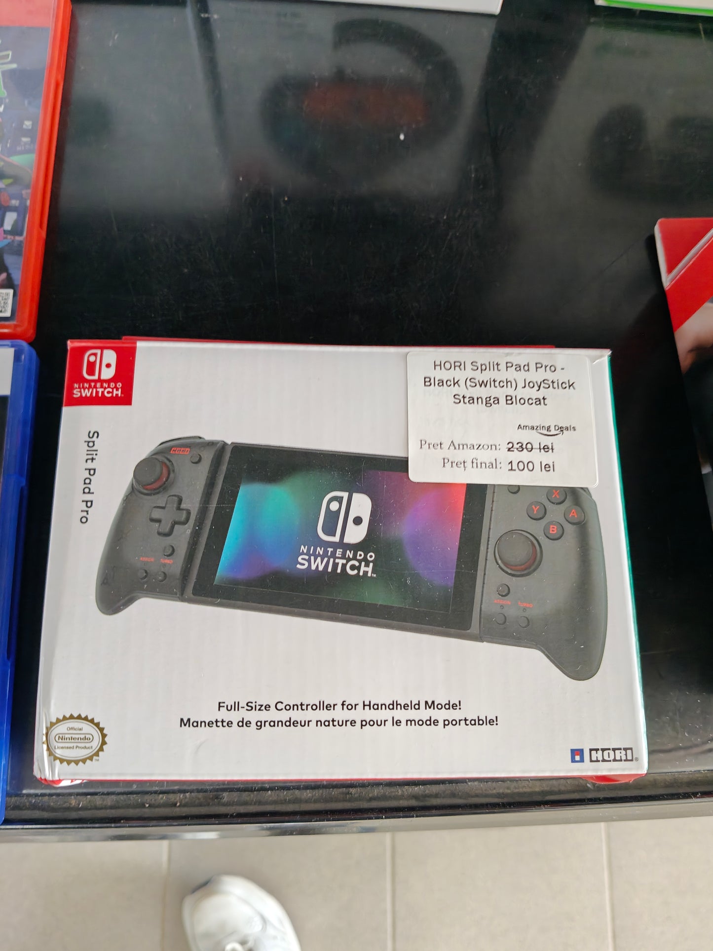 Hori Split Pad Pro,Nintendo Switch (JoyStick Stâng blocat)