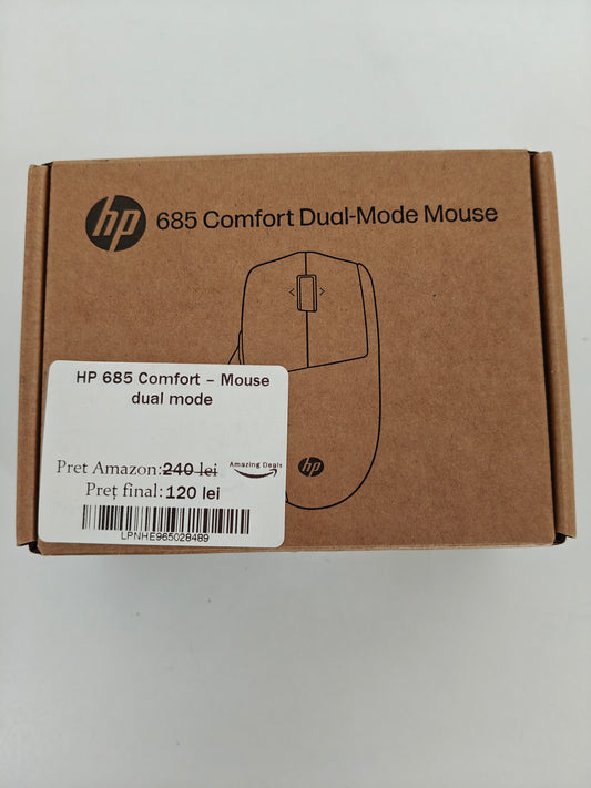 HP 685 Comfort - Mouse doar Bluetooth (Fara USB Wireless)