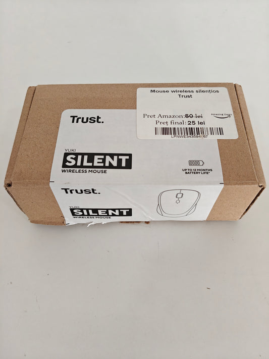 Mouse wireless silențios Trust