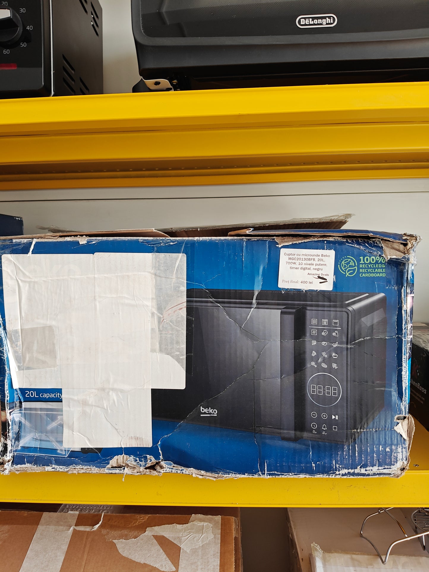 Cuptor cu microunde Beko MGC20130BFB ,20L, 700W