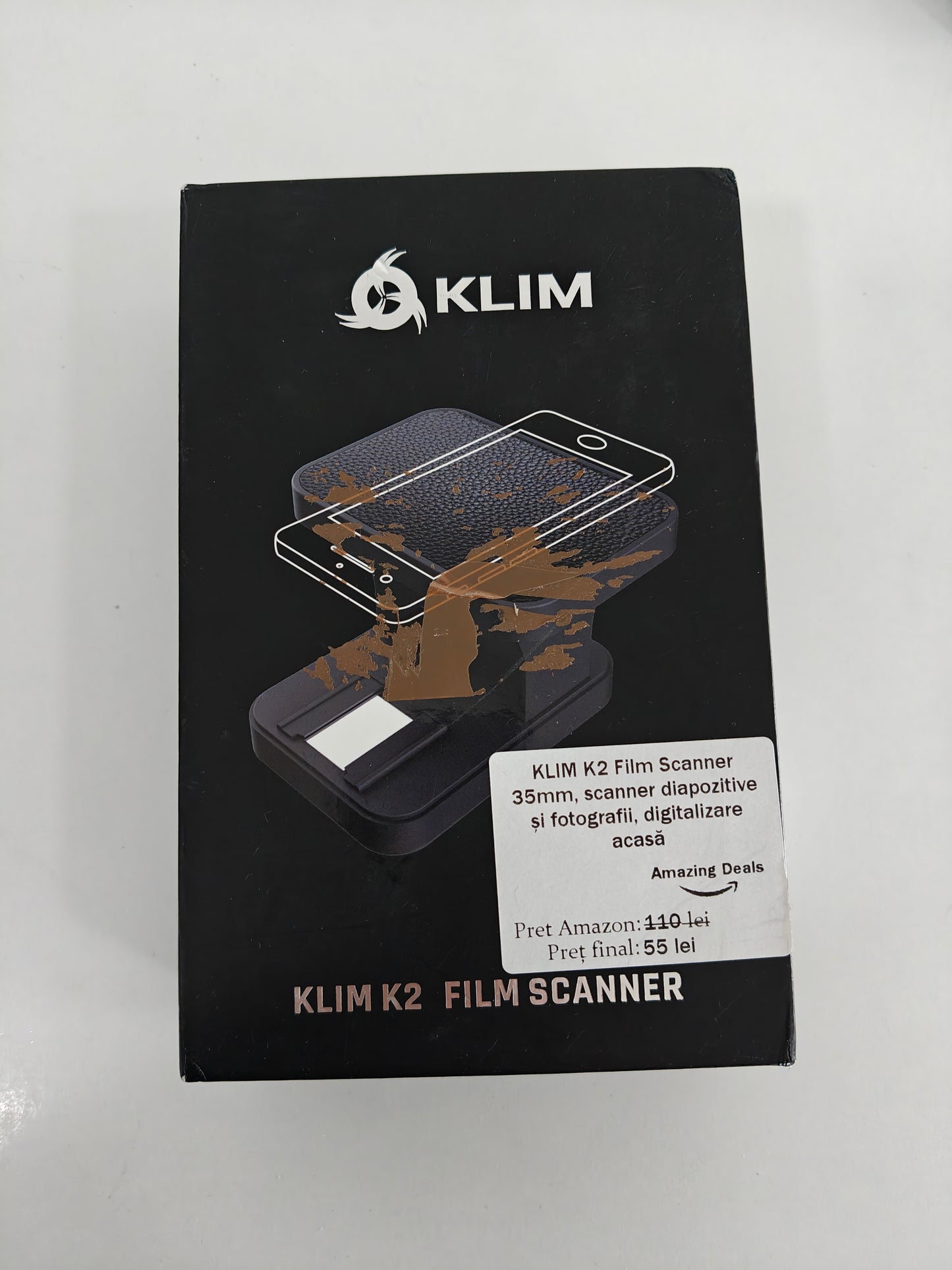 KLIM K2 Film Scanner 35mm, scanner diapozitive și fotografii
