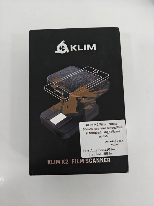 KLIM K2 Film Scanner 35mm, scanner diapozitive și fotografii