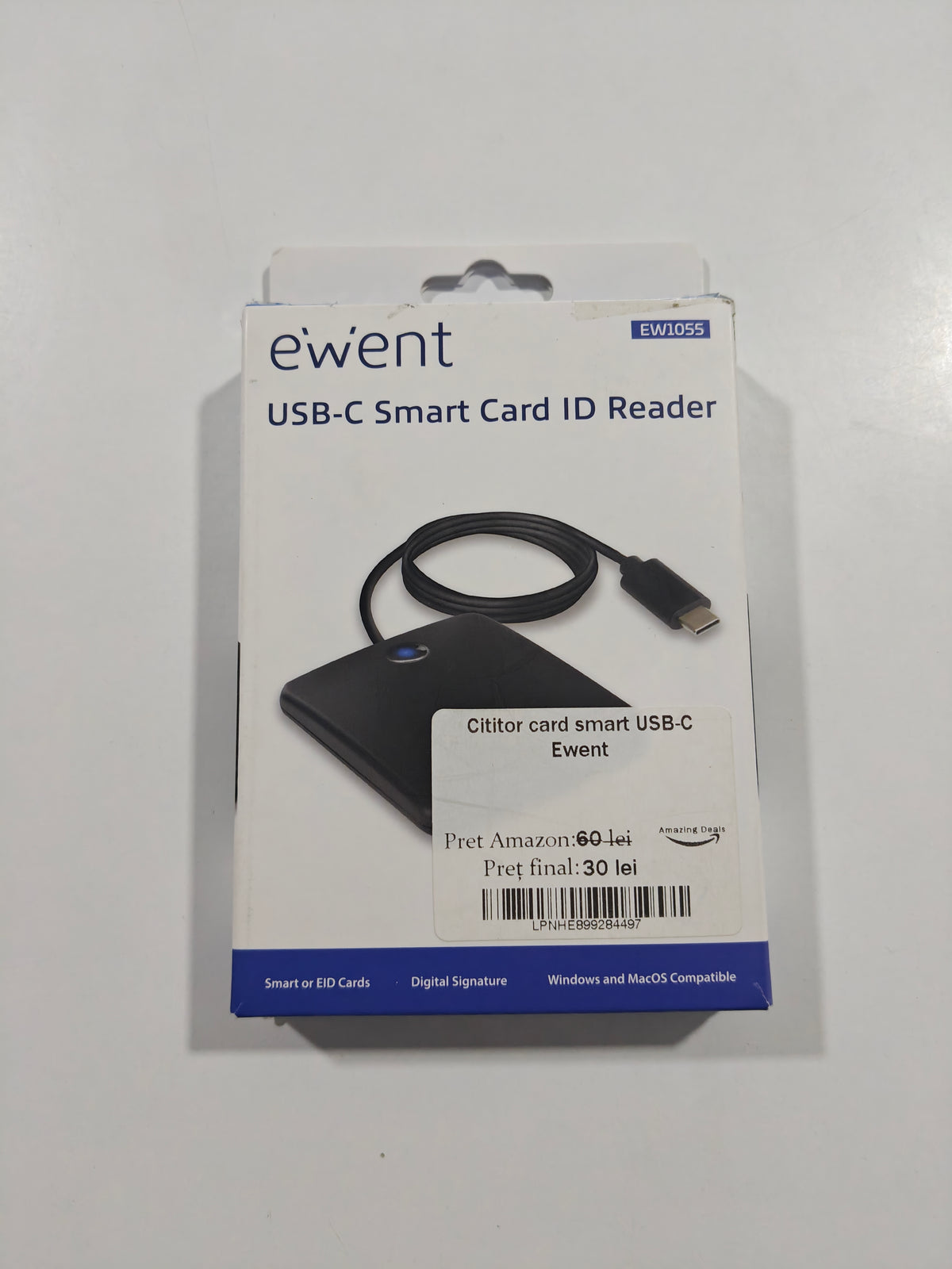 Cititor Carduri Smart USB-C
