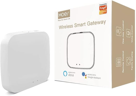 MOES Tuya Gateway Smart Home ,ZigBee/Bluetooth, Wi-Fi