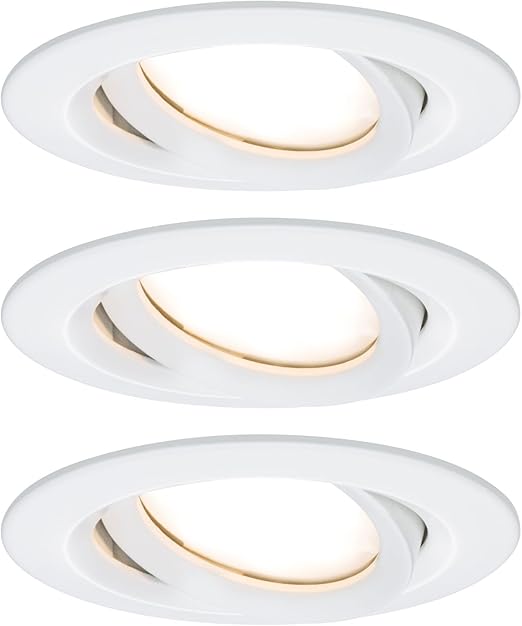 Kit Lumini Led incastrabile, doar 1 bec si 3 suport