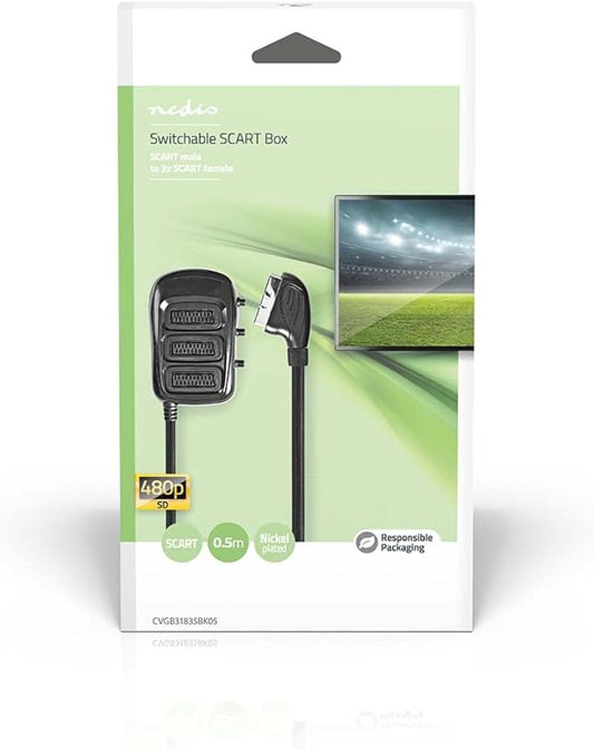 Comutator SCART ,3 Porturi