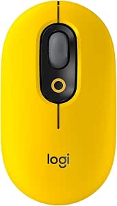 Logitech POP Mouse Wireless , Bluetooth, Silent Touch
