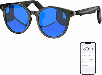 GetD Ochelari Smart Bluetooth, Polarizare, Protecție UV