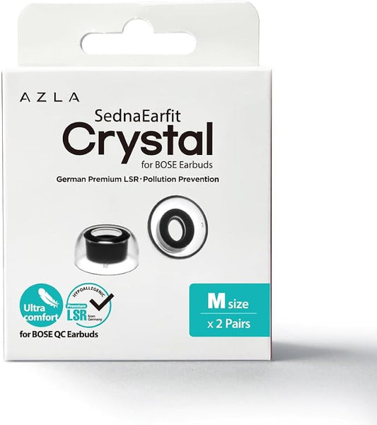 AZLA SedbaEarfit Crystal pentru Bose QC Earbuds