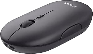 Trust Puck Mouse wireless, Bluetooth/USB