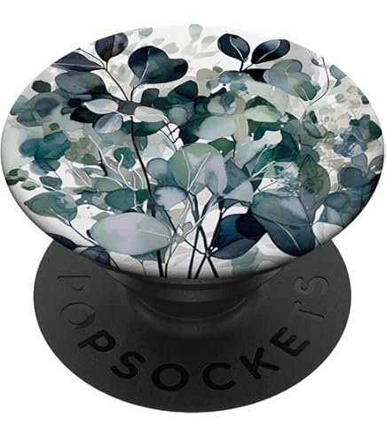 PopGrip PopSocket, flori eucalipt
