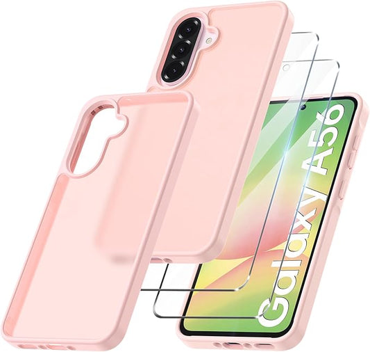 Husă și Folii Samsung A36 5G ,Roz