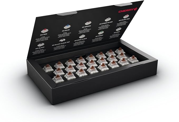 Cherry MX Brown RGB - Switch-uri tastatură ,22 buc