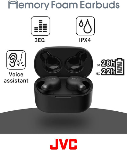 [RESIGILAT] Căști JVC HA-Z250T Bluetooth, ANC ,26h Autonomie
