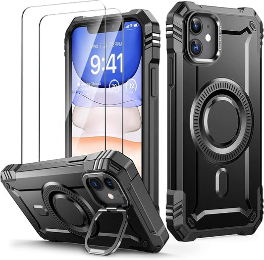 Husa + Folie iPhone 11/XR ,Protecție de grad militar