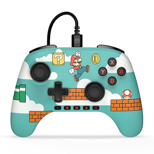 PowerA Controller Nintendo Switch 2 cu cablu, Efecte Hall ,taste Programabile