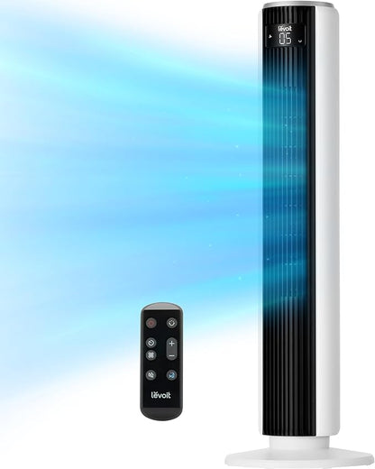 Levoit Tower Fan - ventilator turn silențios cu telecomandă