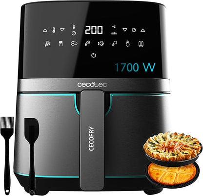 Air Fryer Cecotec Cecofry Full InoxBlack Pro 5500, 5.5L