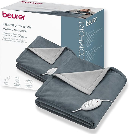 Pătură electrică,180x130cm, lavabila ,Beurer HD 75 Cosy