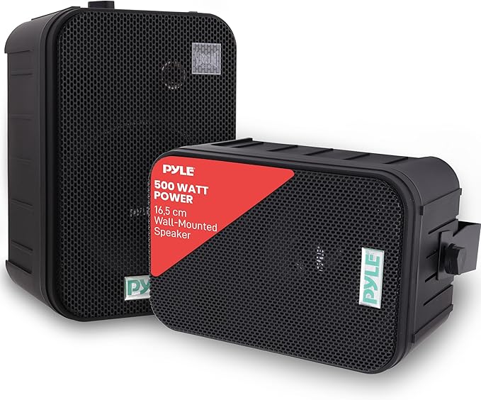 Pyle Boxe de Perete 6.5 inch ,2 căi,500W