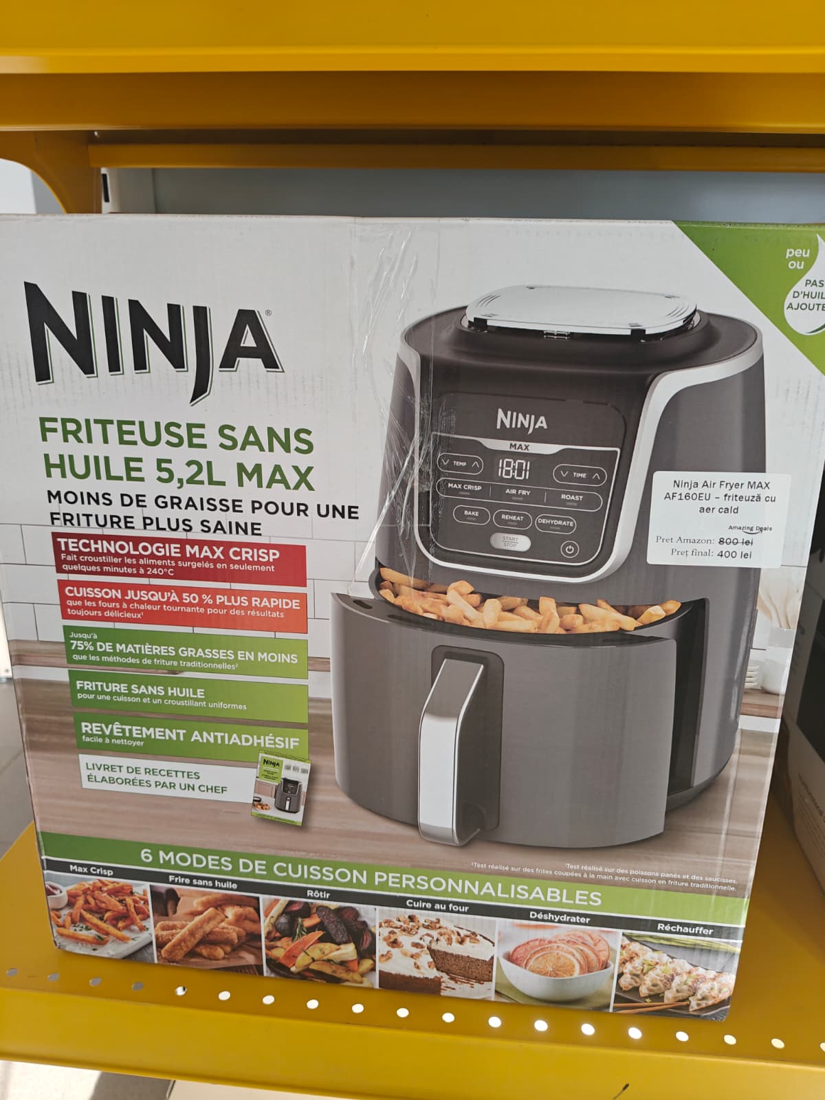 Air Fryer Ninja Max AF160EU