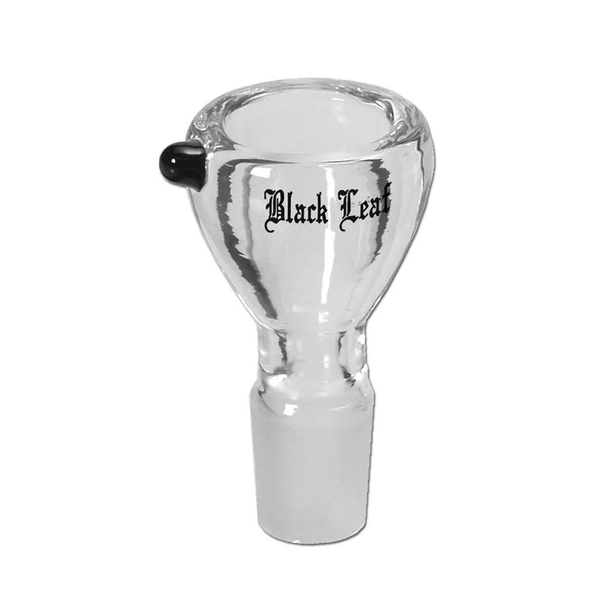 [RESIGILAT] Cap din sticlă pentru narghilea ,Black Leaf Bong Cap, 19mm