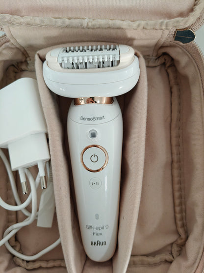 Braun Silk-Epil 9 Flex Beauty Set + Face Spa - Epilator electric ,exfoliator