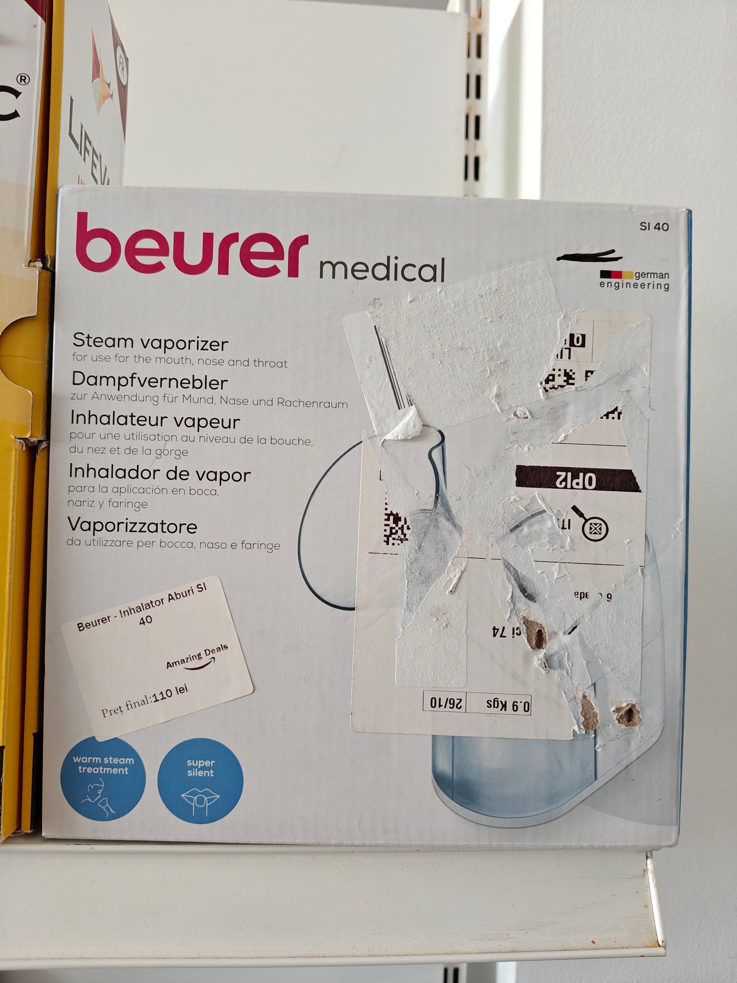 [RESIGILAT] Inhalator cu Abur ,Beurer SI 40