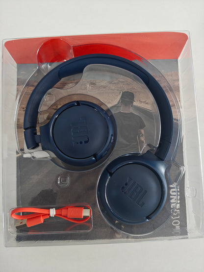 Căști JBL Tune 510BT, Bluetooth ,40h , (Pernele pentru urechi se cumpără separat)